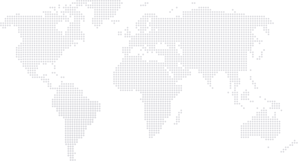 Global news coverage map showing worldwide news sources